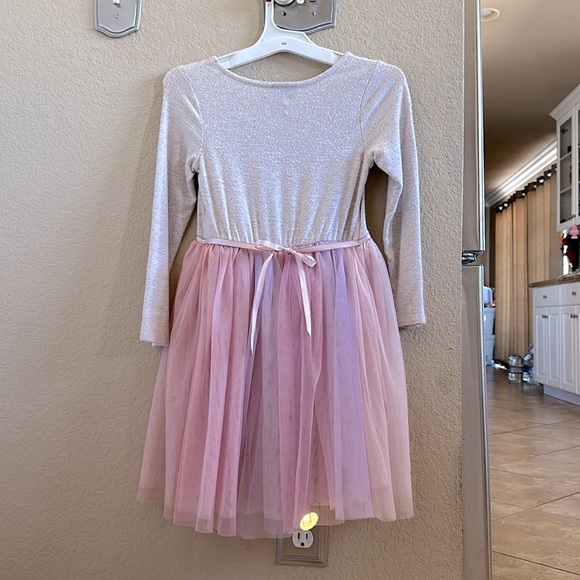 Lilt Foxy Sweater Tulle Kids Dress size 6x in Good Used Condition - Picture 2 of 7